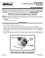 Edelbrock 15010 Installation Instructions preview