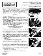 Preview for 1 page of Edelbrock 3824 Installation Instructions