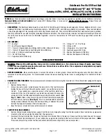 Предварительный просмотр 1 страницы Edelbrock 4794 Installation Instructions