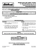 Preview for 1 page of Edelbrock 5694 (Stainless Steel) Installation Instructions