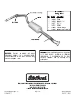 Предварительный просмотр 2 страницы Edelbrock 5724 Installation Instructions