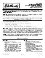 Edelbrock 65732 Installation Instructions preview