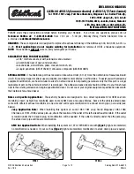 Preview for 1 page of Edelbrock 65812 Installation Instructions