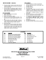 Preview for 2 page of Edelbrock 65892 Installation Instructions