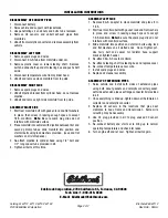 Preview for 2 page of Edelbrock 67112 Installation Instructions