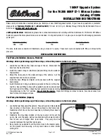 Preview for 1 page of Edelbrock 70206 Installation Instructions