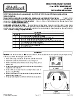 Preview for 1 page of Edelbrock 71920 Installation Instructions