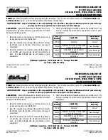 Preview for 1 page of Edelbrock 72279 Installation Instructions