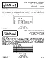 Edelbrock 77509 Installation Instructions preview