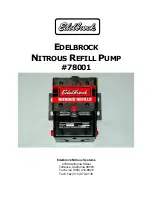 Edelbrock 78001 Installation Instructions предпросмотр