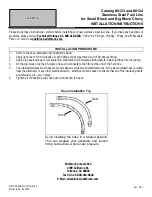 Edelbrock 8123 Installation Instructions preview