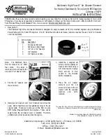 Preview for 1 page of Edelbrock 8679 Installation Instructions