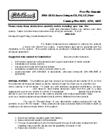 Предварительный просмотр 1 страницы Edelbrock Acura Integra 6737 Installation Instructions