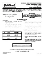 Edelbrock Axle-Back Exhaust Systems 5773 Installation Instructions preview