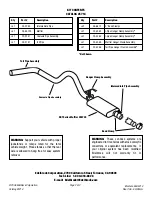 Preview for 2 page of Edelbrock Cat-Back Exhaust System 5714 Installation Instructions