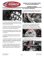 Предварительный просмотр 17 страницы Edelbrock E-Force 1580 Installation Instructions Manual