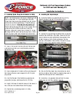 Предварительный просмотр 20 страницы Edelbrock E-Force 1580 Installation Instructions Manual