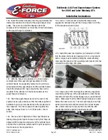 Предварительный просмотр 21 страницы Edelbrock E-Force 1580 Installation Instructions Manual