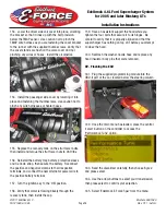 Предварительный просмотр 28 страницы Edelbrock E-Force 1580 Installation Instructions Manual