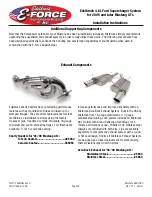 Предварительный просмотр 30 страницы Edelbrock E-Force 1580 Installation Instructions Manual