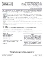 Edelbrock For Big-block Chevrolet V8 8850 Installation Instructions preview