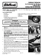 Предварительный просмотр 1 страницы Edelbrock Ford Mustang 63-5221 Installation Instructions