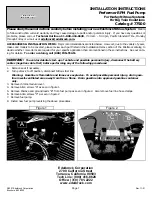 Preview for 1 page of Edelbrock Harley Nitrous Systems 63-0052 Installation Instructions