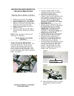 Edelbrock Honda XR250R Instruction Supplement preview