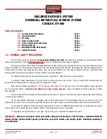 Preview for 1 page of Edelbrock Nitrous System 63-71940 Installation Instructions