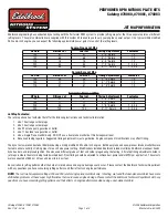 Предварительный просмотр 1 страницы Edelbrock Performer 70060 Information Manual