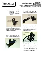 Edelbrock Performer Multipoint 3501 Appendix preview