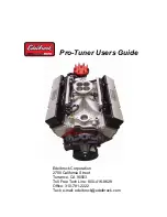 Preview for 1 page of Edelbrock Pro-Tuner User Manual