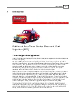 Preview for 5 page of Edelbrock Pro-Tuner User Manual