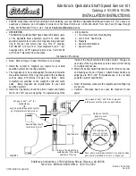 Preview for 1 page of Edelbrock Qwikdata 91195 Installation Instructions