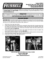 Preview for 1 page of Edelbrock Russell R09320 Installation Instructions