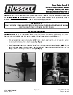 Preview for 1 page of Edelbrock Russell R09430 Installation Instructions