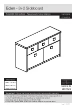 Предварительный просмотр 1 страницы Eden 391/7066 Assembly Instructions Manual