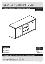 Предварительный просмотр 1 страницы Eden 392/8330 Assembly Instructions Manual