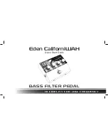 Eden CaliforniWAH Quick Start Manual предпросмотр