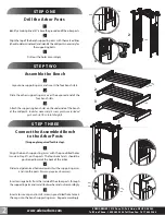 Предварительный просмотр 2 страницы Eden Cozy Arbor Bench Assembly Instructions