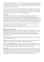 Preview for 3 page of Eden E115 Owner'S Manual