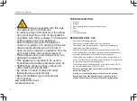 Предварительный просмотр 4 страницы Eden ED-7012 Instruction Manual