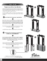 Предварительный просмотр 4 страницы Eden London Arbor Assembly Instructions