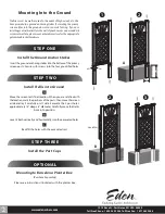 Preview for 2 page of Eden Roman Trellis Assembly Instructions