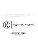 Preview for 1 page of Eden Terra Nova TN226 Quick Start Manual