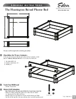 Eden The Huntington Raised Planter Bed Assembly Instructions preview