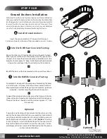 Предварительный просмотр 4 страницы Eden The Stockport Arbor Assembly Instructions