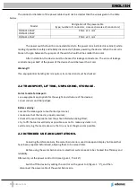 Preview for 10 page of edenox DBM-211-M-W Manual Instructions