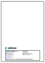 Preview for 37 page of edenox DBM-211-M-W Manual Instructions