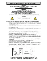 Предварительный просмотр 2 страницы EdenPURE 360 Super climater Operation And Warranty Manual